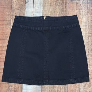 Free People | Black Mini Skirt